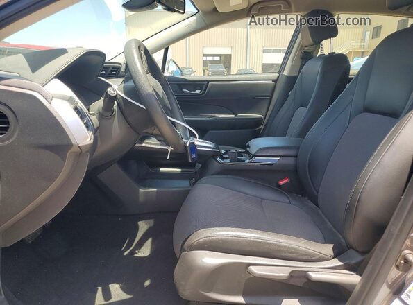 JHMZC5F16JC019727 2018 HONDA CLARITY Gray Widok wnętrza z przodu
