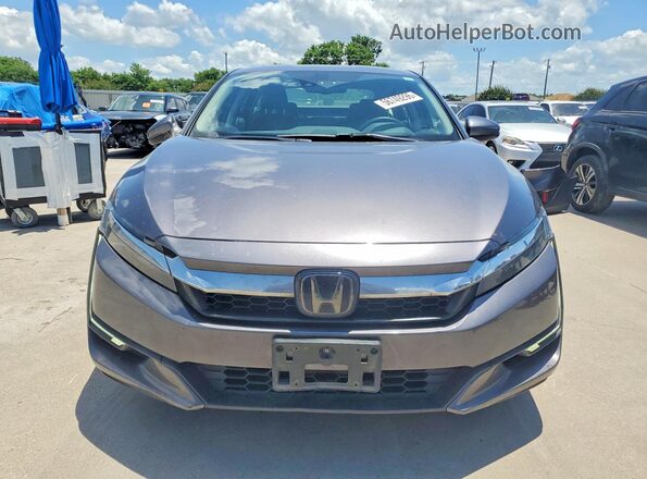 JHMZC5F16JC019727 2018 HONDA CLARITY Gray Widok z przodu