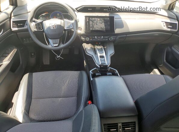 JHMZC5F16JC019727 2018 HONDA CLARITY Gray Widok deski rozdzielczej
