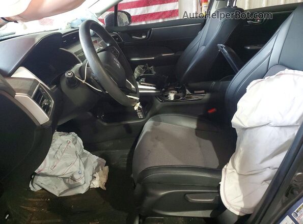 JHMZC5F16KC000340 2019 HONDA CLARITY Charcoal Vista interior delantera