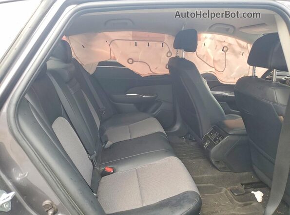 JHMZC5F16KC000340 2019 HONDA CLARITY Charcoal Vista de los asientos traseros