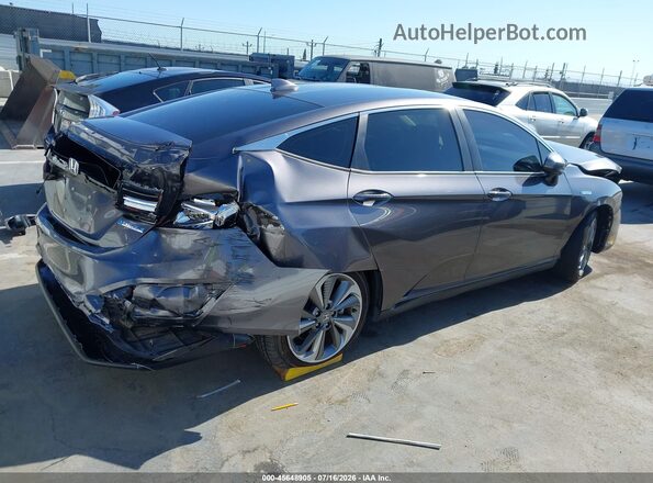 JHMZC5F16KC006820 2019 HONDA CLARITY Gray Задня права чверть