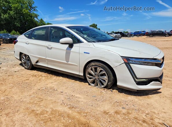 JHMZC5F17JC013323 2018 HONDA CLARITY Белый Передняя правая четверть