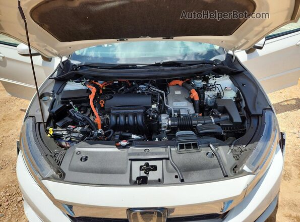 JHMZC5F17JC013323 2018 HONDA CLARITY Белый Вид задней части салона