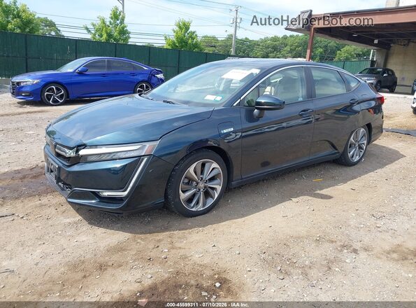 JHMZC5F17JC022636 2018 HONDA CLARITY Зеленый Передняя левая четверть