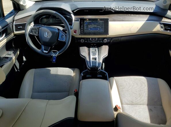 JHMZC5F17KC005160 2019 HONDA CLARITY Teal Вид панелі приладів