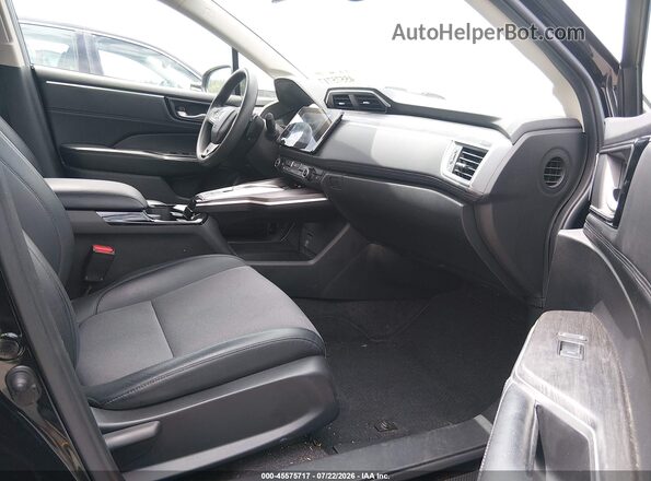 JHMZC5F19JC001996 2018 HONDA CLARITY Black Widok wnętrza z przodu