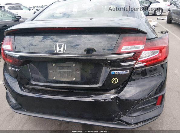 JHMZC5F19JC001996 2018 HONDA CLARITY Black Widok z przodu