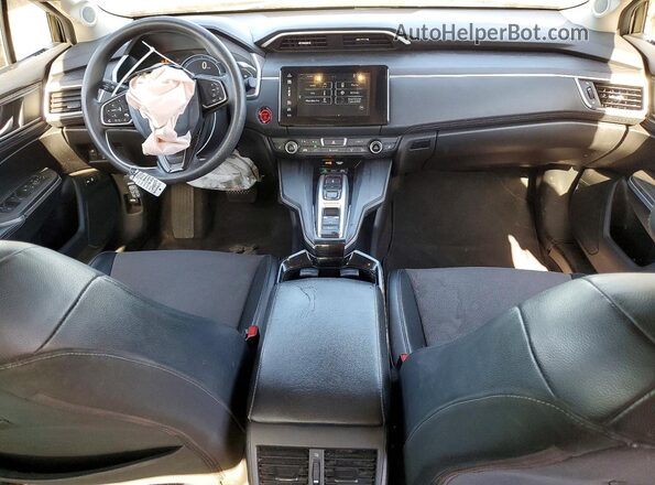 JHMZC5F19JC009533 2018 HONDA CLARITY Black Vista del salpicadero