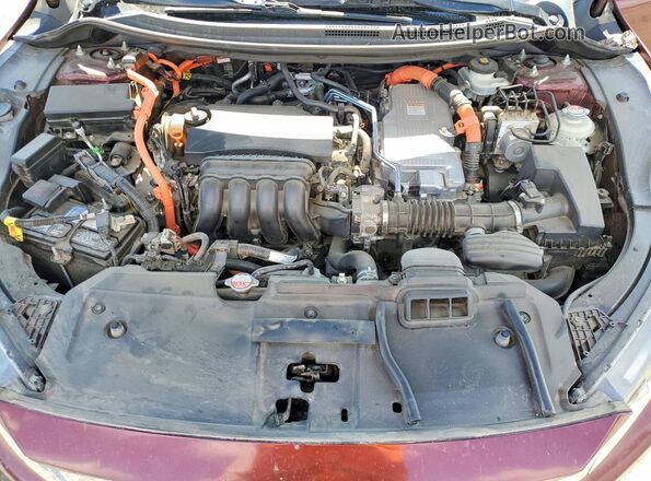 JHMZC5F19JC016630 2018 HONDA CLARITY Burgundy უკანა სალონის ხედი