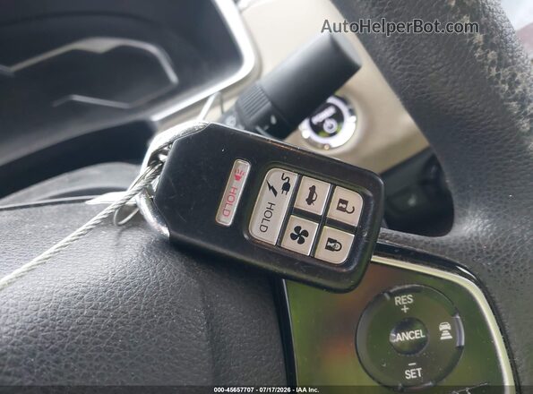 JHMZC5F19JC020404 2018 HONDA CLARITY Burgundy Vista del salpicadero