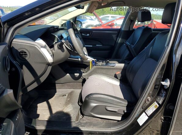 JHMZC5F19JC021567 2018 HONDA CLARITY Black წინა სალონის ხედი