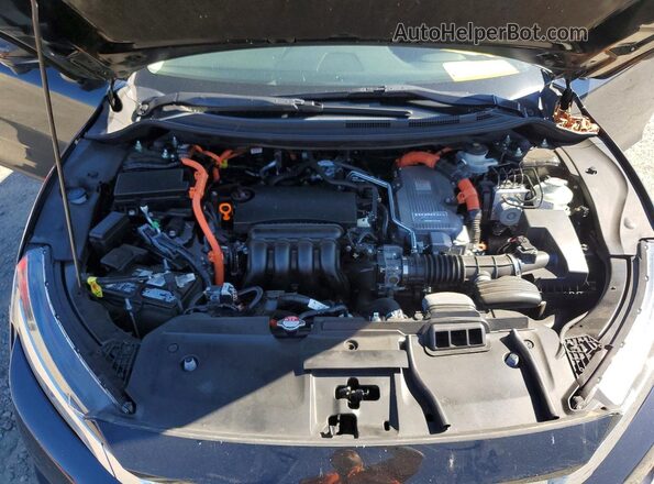 JHMZC5F19JC021567 2018 HONDA CLARITY Black უკანა სალონის ხედი