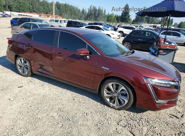 JHMZC5F30JC002424 2018 HONDA CLARITY Red Передня права чверть