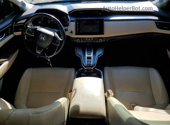 JHMZC5F30JC002424 2018 HONDA CLARITY Red Вид панелі приладів
