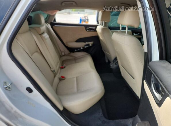 JHMZC5F30JC005470 2018 HONDA CLARITY Белый Вид задних сидений