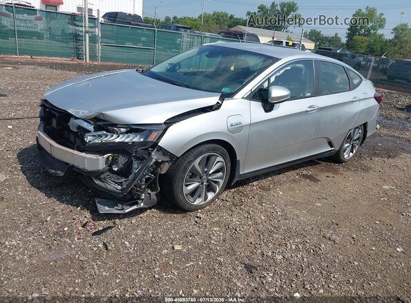 JHMZC5F30JC010507 2018 HONDA CLARITY Серебряный Передняя левая четверть