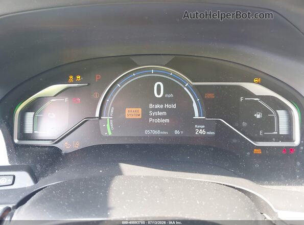 JHMZC5F30JC010507 2018 HONDA CLARITY Серебряный Вид задних сидений