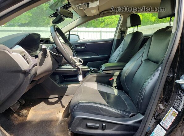 JHMZC5F30KC000657 2019 HONDA CLARITY Black Вид салону спереду