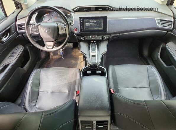 JHMZC5F30KC000657 2019 HONDA CLARITY Black Вид панелі приладів