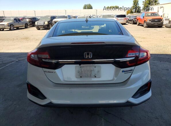 JHMZC5F31JC010645 2018 HONDA CLARITY White Հետևի տեսք