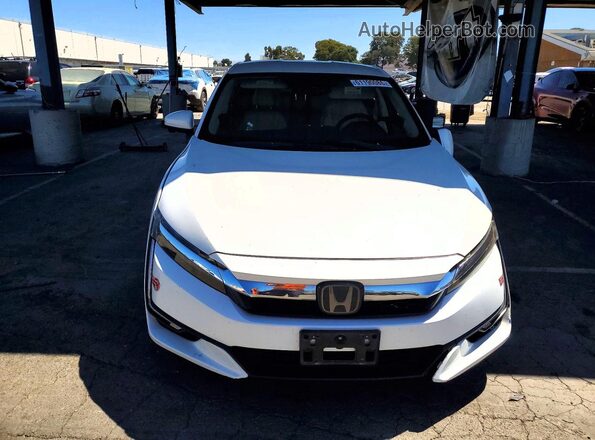 JHMZC5F31JC010645 2018 HONDA CLARITY White Դիմացի տեսք