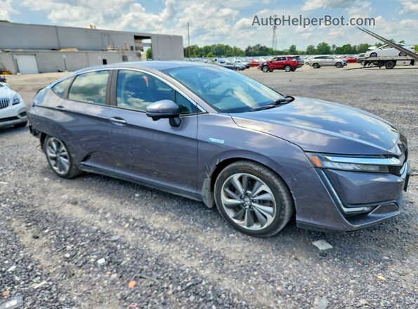 JHMZC5F31KC000408 2019 HONDA CLARITY Серый Передняя правая четверть
