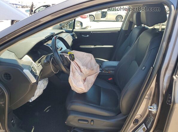 JHMZC5F32JC001372 2018 HONDA CLARITY Gray Widok wnętrza z przodu