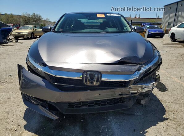 JHMZC5F32JC001372 2018 HONDA CLARITY Gray Widok z przodu