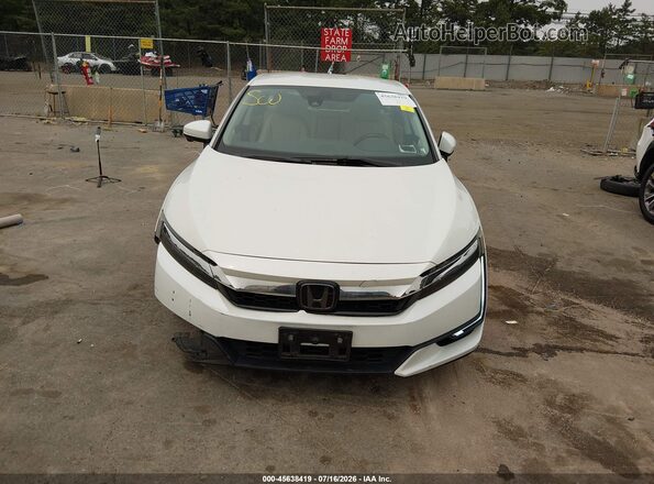 JHMZC5F32JC009827 2018 HONDA CLARITY White Вид щитка приладів
