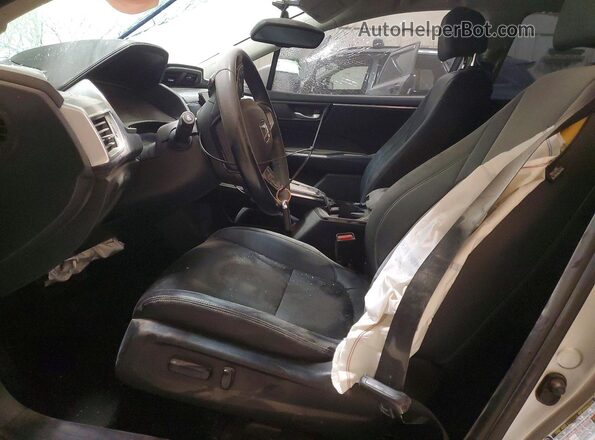 JHMZC5F33JC001672 2018 HONDA CLARITY Silver Vista interior delantera