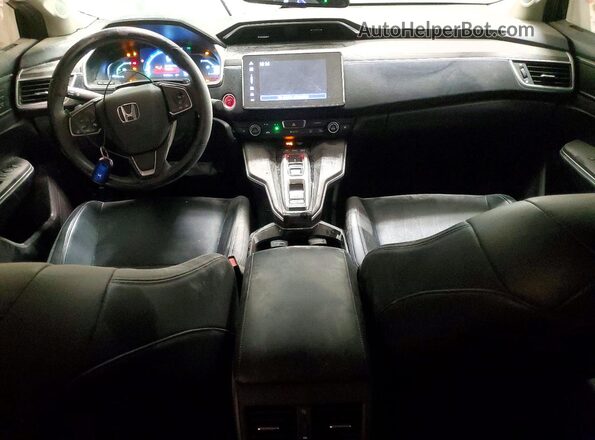 JHMZC5F33JC001672 2018 HONDA CLARITY Silver Vista del salpicadero
