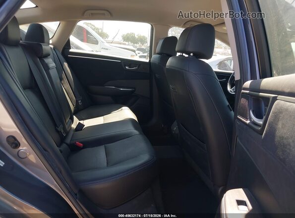 JHMZC5F33JC004930 2018 HONDA CLARITY Gray Widok naklejki z numerem VIN