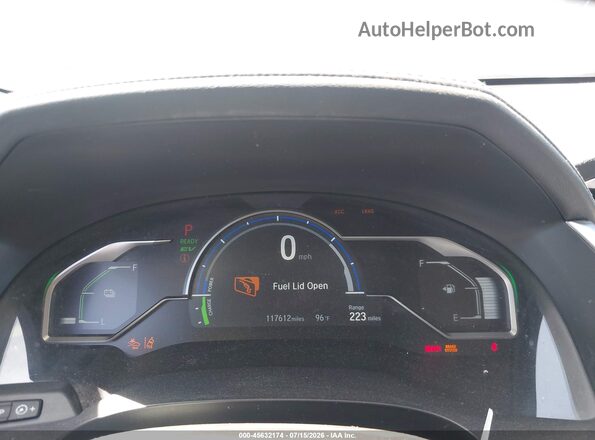 JHMZC5F33JC004930 2018 HONDA CLARITY Gray Widok tylnych siedzeń