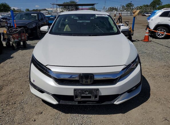 JHMZC5F33JC019606 2018 HONDA CLARITY White Widok z przodu