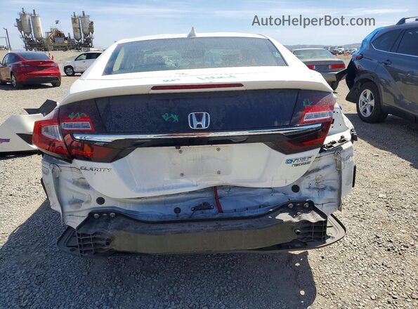 JHMZC5F33JC019606 2018 HONDA CLARITY White Widok z tyłu