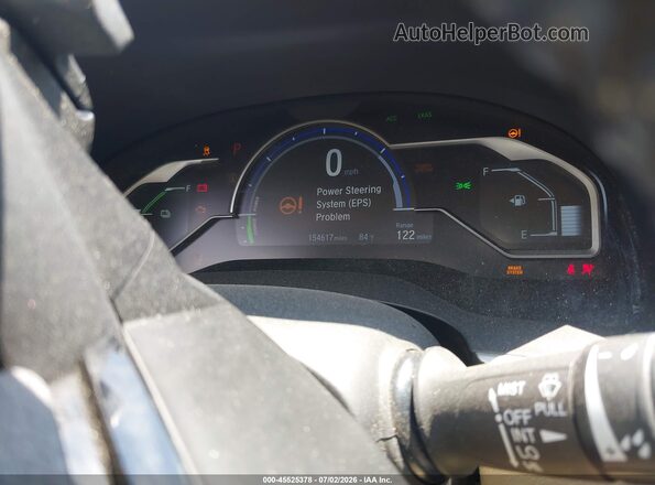 JHMZC5F33JC020819 2018 HONDA CLARITY White Вид задніх сидінь