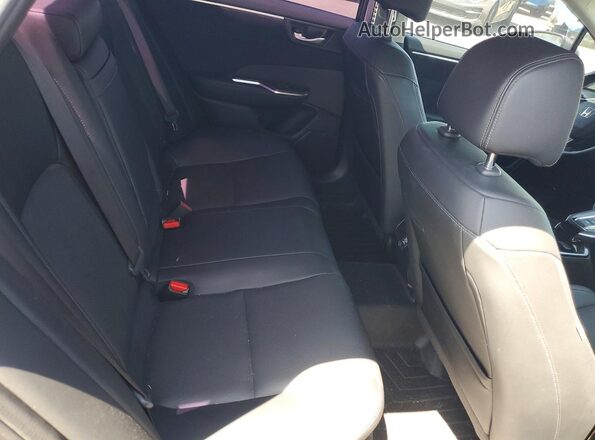 JHMZC5F33JC023865 2018 HONDA CLARITY Charcoal Rear seats view