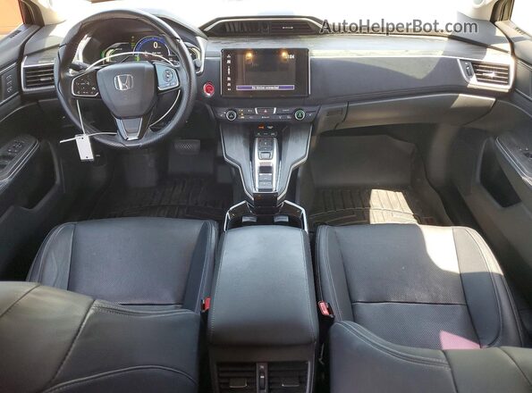 JHMZC5F33JC023865 2018 HONDA CLARITY Charcoal Dashboard view