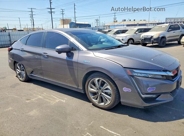 JHMZC5F33JC023865 2018 HONDA CLARITY Charcoal Front right
