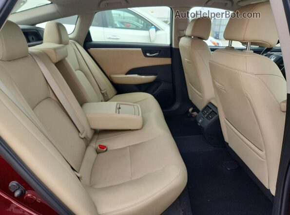 JHMZC5F33KC001141 2019 HONDA CLARITY Бордовый Вид задних сидений