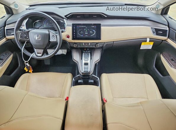 JHMZC5F33KC001141 2019 HONDA CLARITY Бордовый Вид панели приборов