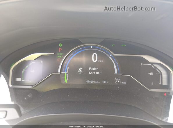 JHMZC5F35JC004380 2018 HONDA CLARITY Gray 
