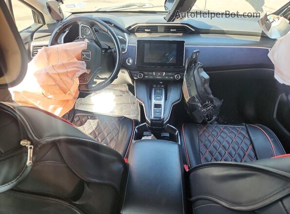 JHMZC5F35JC019171 2018 HONDA CLARITY Black Вид панелі приладів