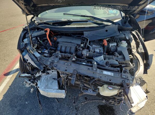 JHMZC5F35JC019171 2018 HONDA CLARITY Black Вид задньої частини салону