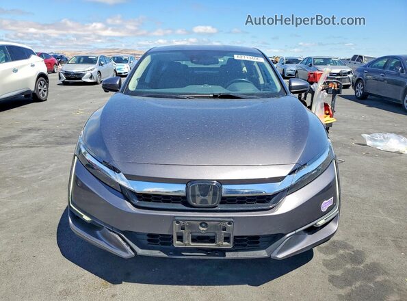 JHMZC5F35JC020174 2018 HONDA CLARITY Gray Vista frontal