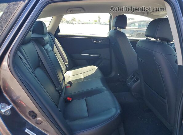 JHMZC5F35JC020174 2018 HONDA CLARITY Gray Vista de los asientos traseros