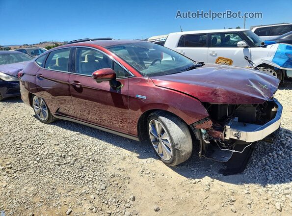 JHMZC5F36LC000633 2020 HONDA CLARITY Burgundy Przód prawy