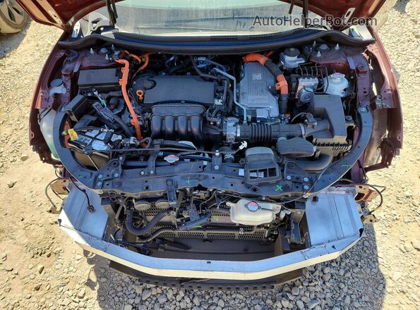 JHMZC5F36LC000633 2020 HONDA CLARITY Burgundy Widok wnętrza z tyłu