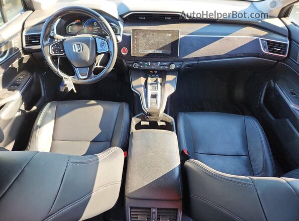 JHMZC5F38JC003109 2018 HONDA CLARITY Silver Вид панелі приладів